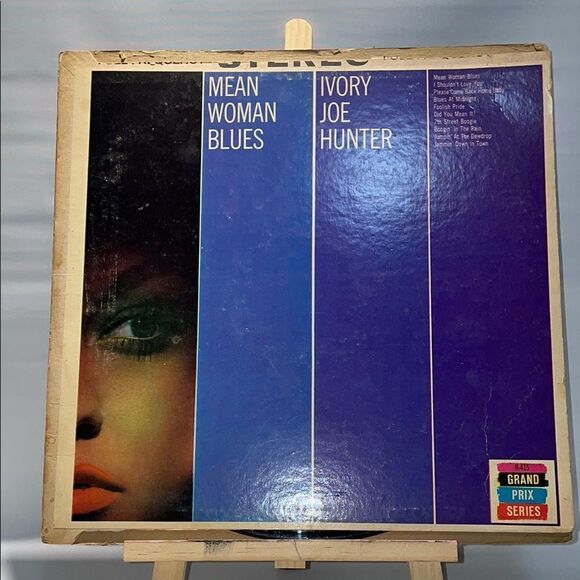 Ivory Joe Hunter - Mean Woman Blues Vinyl Record - Picture 1 of 6